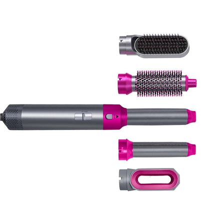 5-in-1 Hair Styling Tool | Hot Air Brush, Hair Dryer & Volumizer for Salon-Quality Styling at Home